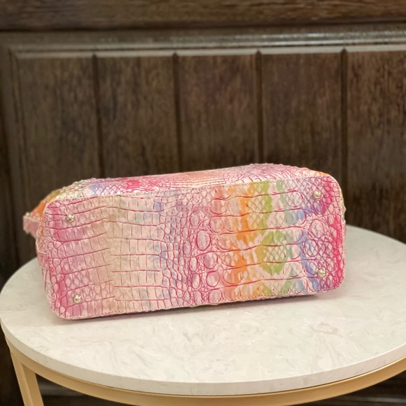 Brahmin Large Duxbury Satchel Optimism Melbourne Bag NWT - Picture 7 of 10